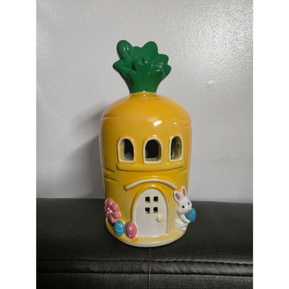 New Lit Polyresin Easter Carrot House Lamp Spritz limited-edition 2026 home deco